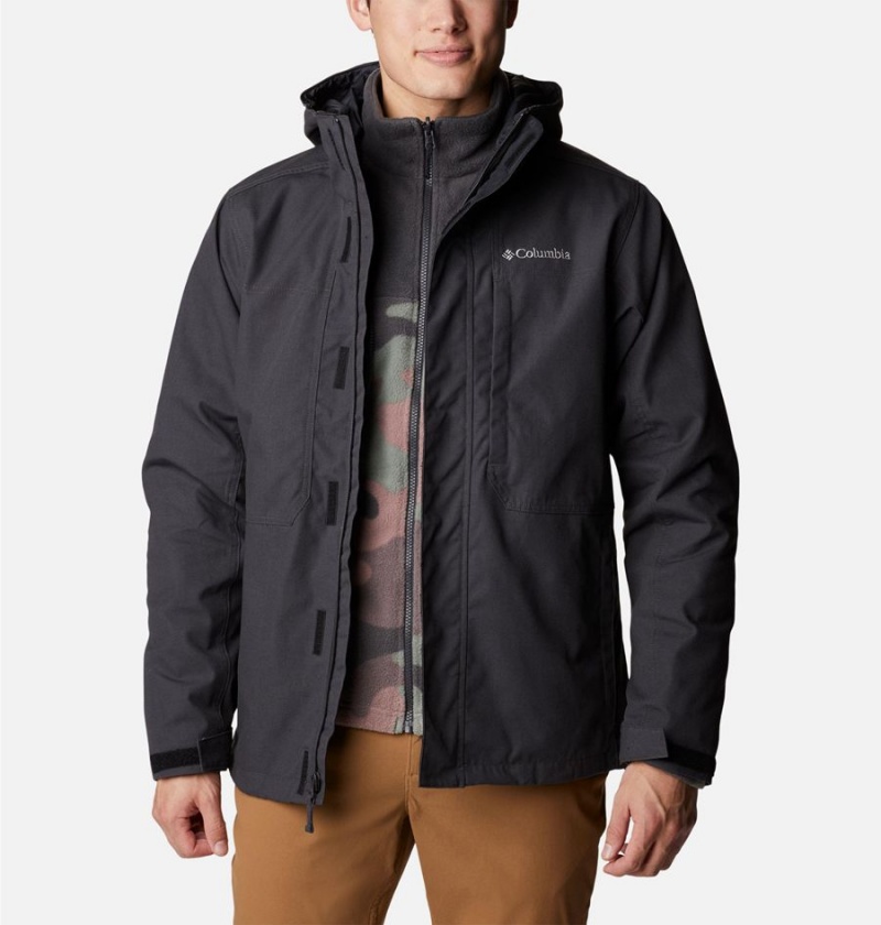 Columbia Loma Vista Interchange Men's 3 In 1 Jackets Grey | QERXWK-320