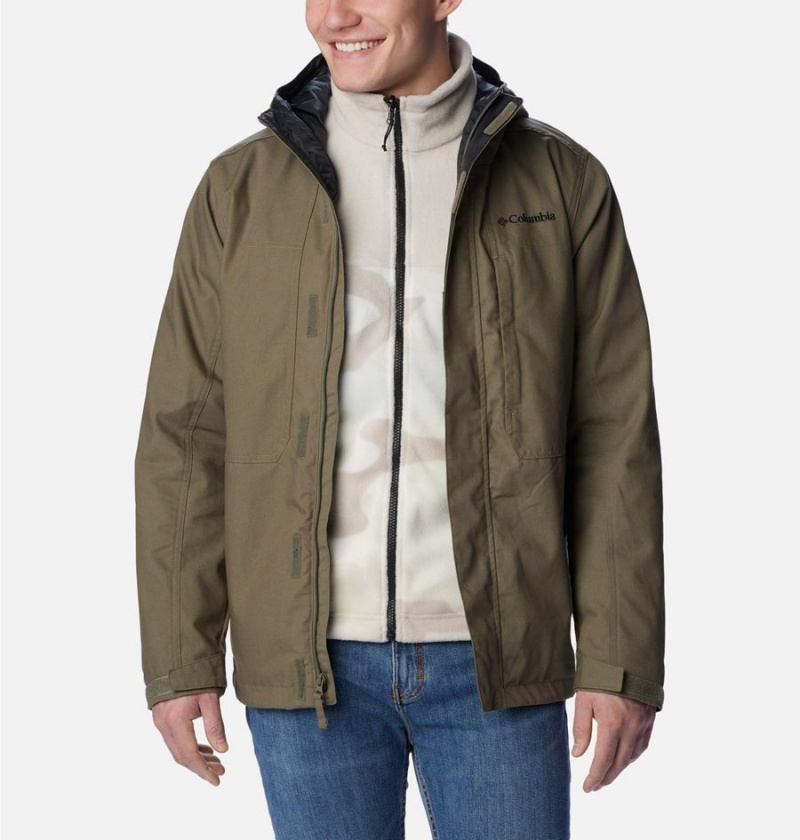 Columbia Loma Vista Interchange Men's 3 In 1 Jackets Green | GNIYPW-947