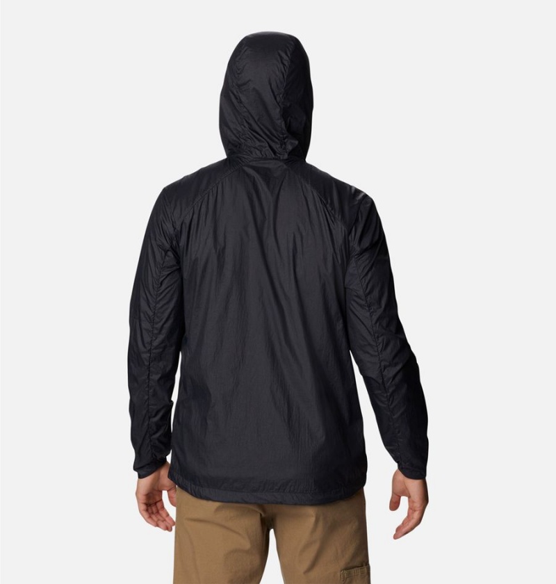 Columbia Loop Trail Men's Windbreaker Black | JKAXIE-954
