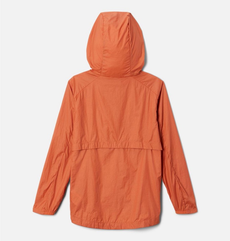 Columbia Loop Trail Windbreaker Kids' Jacket Orange | RNAGET-592