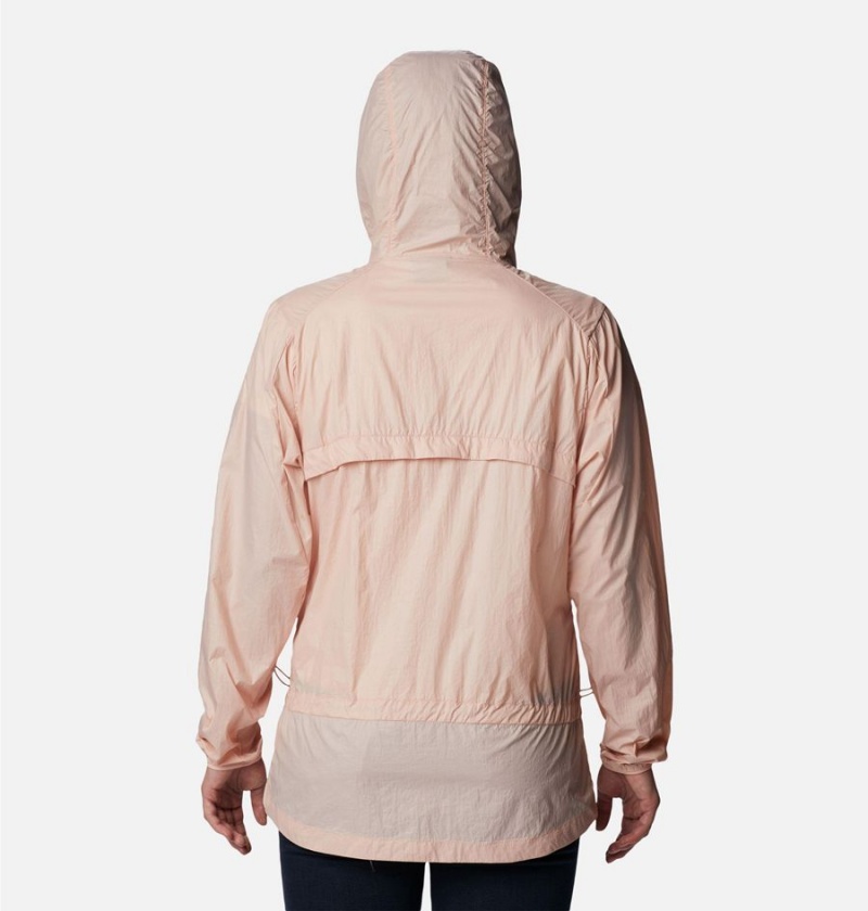 Columbia Loop Trail Women's Windbreaker Coral | LICQTW-275