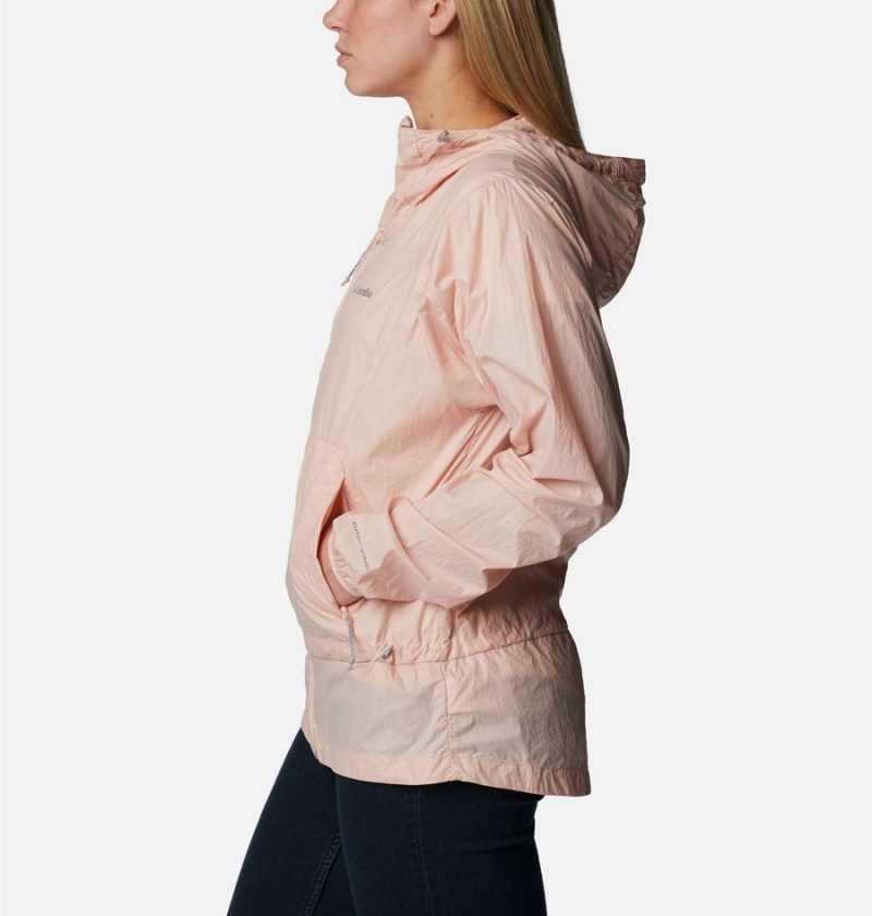 Columbia Loop Trail Women's Windbreaker Coral | LICQTW-275