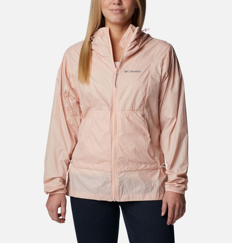 Columbia Loop Trail Women\'s Windbreaker Coral | LICQTW-275