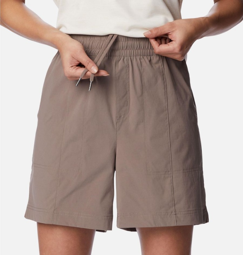 Columbia Magnolia Springs Pull On Women's Shorts Grey | ZUATHQ-874