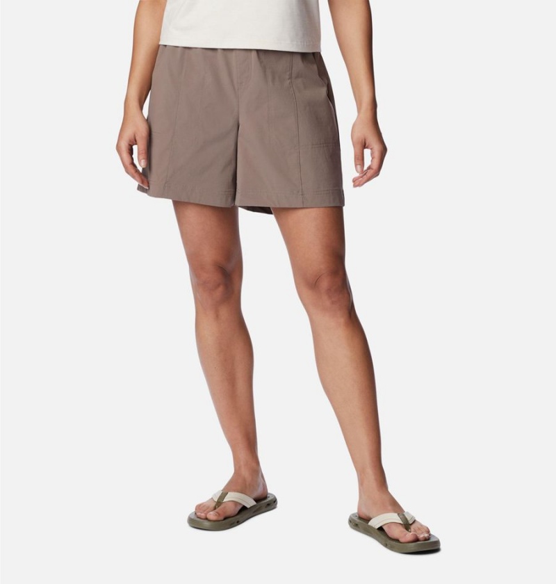 Columbia Magnolia Springs Pull On Women\'s Shorts Grey | ZUATHQ-874