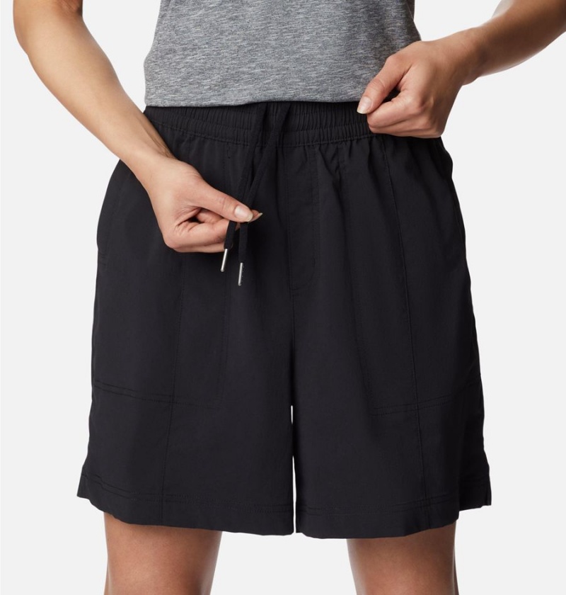 Columbia Magnolia Springs Pull On Women's Shorts Black | EGLPZW-138