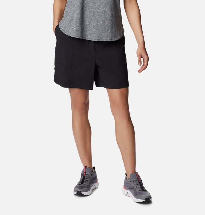 Columbia Magnolia Springs Pull On Women\'s Shorts Black | EGLPZW-138