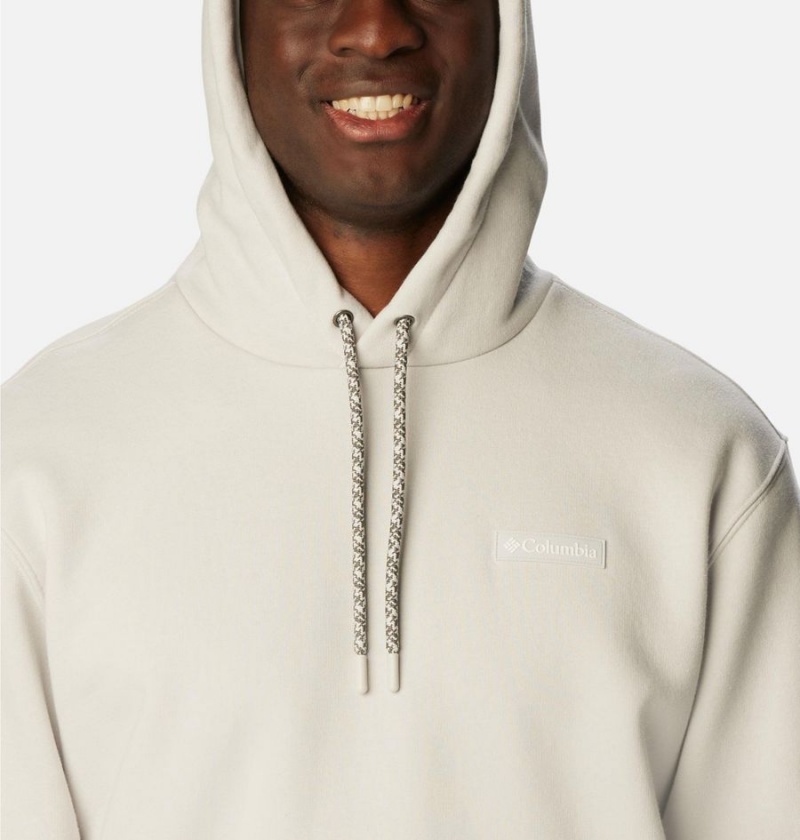 Columbia Marble Canyon Heavyweight Fleece Men's Hoodie Beige | GUJVTM-318