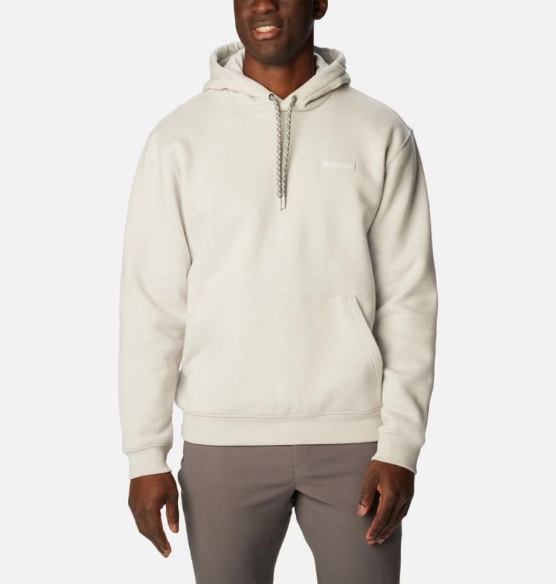 Columbia Marble Canyon Heavyweight Fleece Men\'s Hoodie Beige | GUJVTM-318