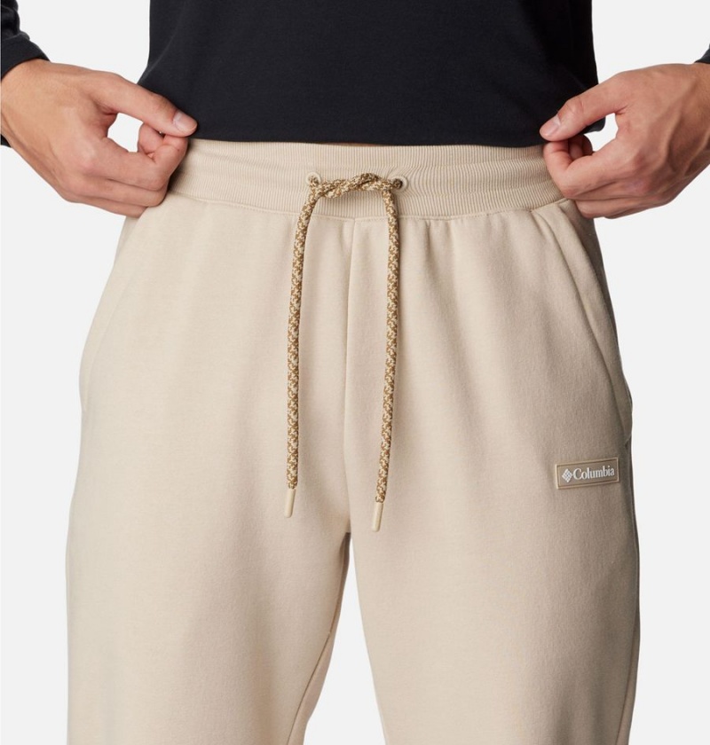 Columbia Marble Canyon Heavyweight Fleece Men's Pants Khaki | JMISUP-058