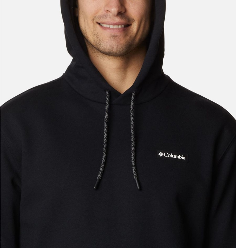 Columbia Marble Canyon Heavyweight Fleece Men's Hoodie Black | OQBANC-536
