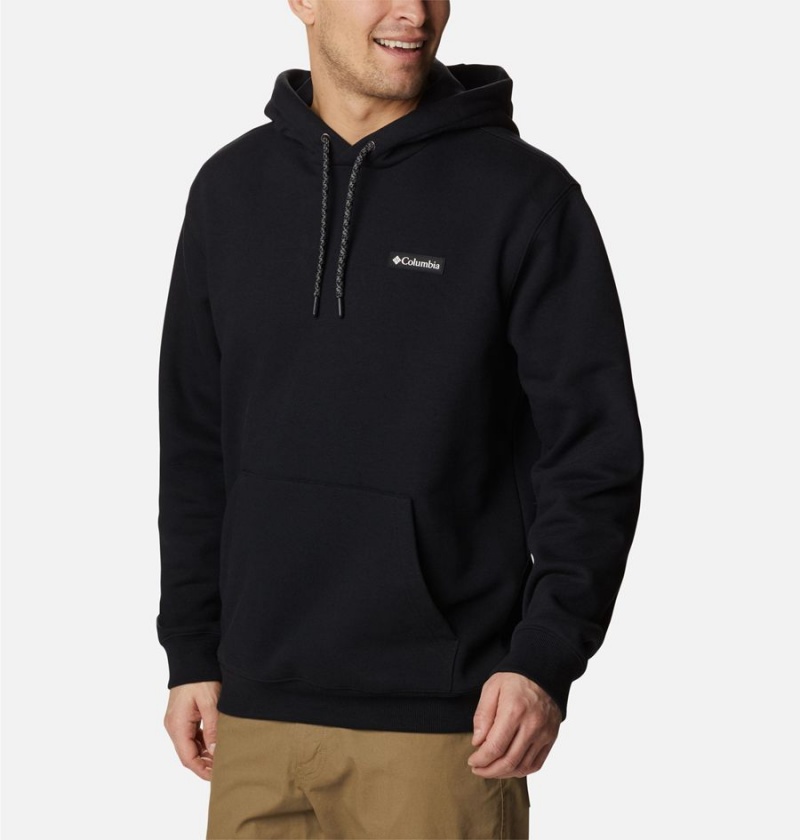 Columbia Marble Canyon Heavyweight Fleece Men's Hoodie Black | OQBANC-536