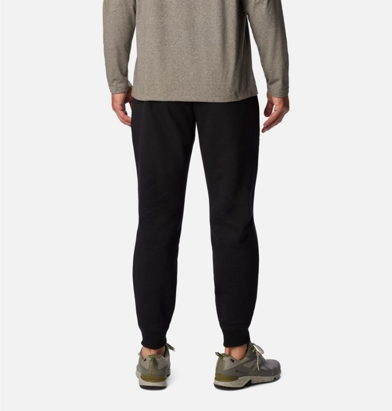 Columbia Marble Canyon Heavyweight Fleece Men's Pants Black | HROVXZ-016