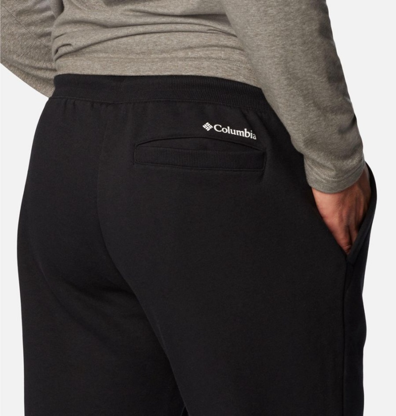 Columbia Marble Canyon Heavyweight Fleece Men's Pants Black | HROVXZ-016
