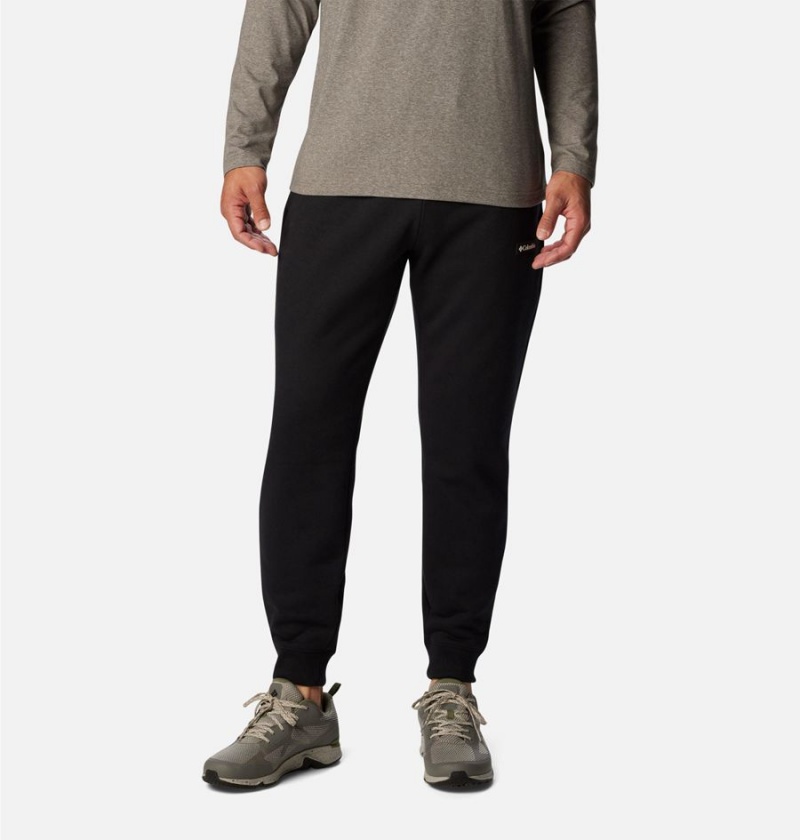 Columbia Marble Canyon Heavyweight Fleece Men\'s Pants Black | HROVXZ-016