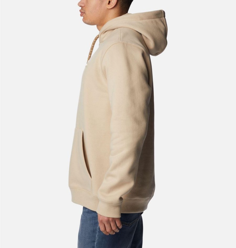 Columbia Marble Canyon Heavyweight Fleece Men's Hoodie Khaki | WIRNPB-842