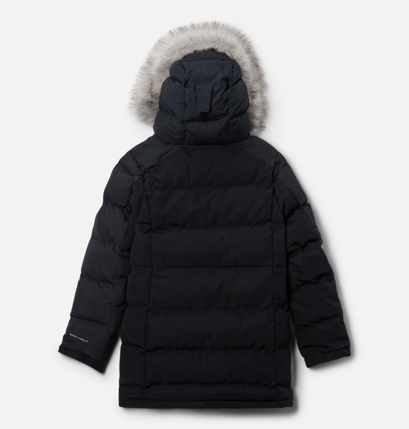 Columbia Marquam Peak Fusion II Parka Kids' Jacket Black | OPWMKC-964