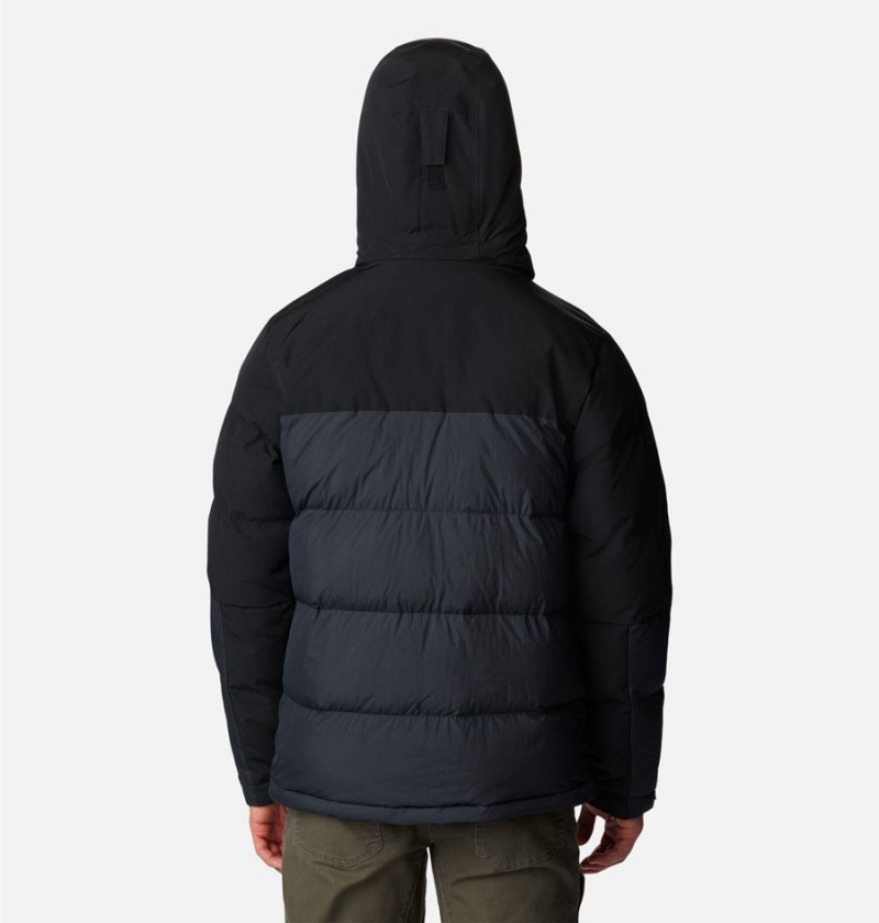 Columbia Marquam Peak Fusion Insulated Men's Puffer Jacket Black | BGZFMS-932