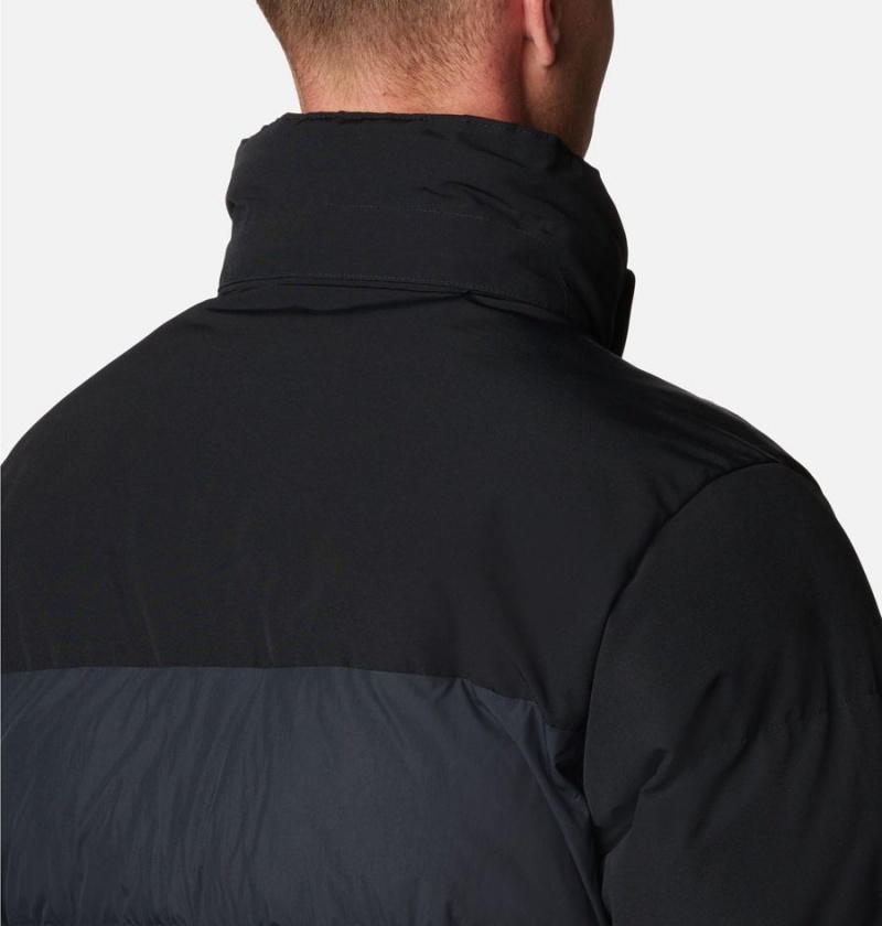 Columbia Marquam Peak Fusion Insulated Men's Puffer Jacket Black | BGZFMS-932