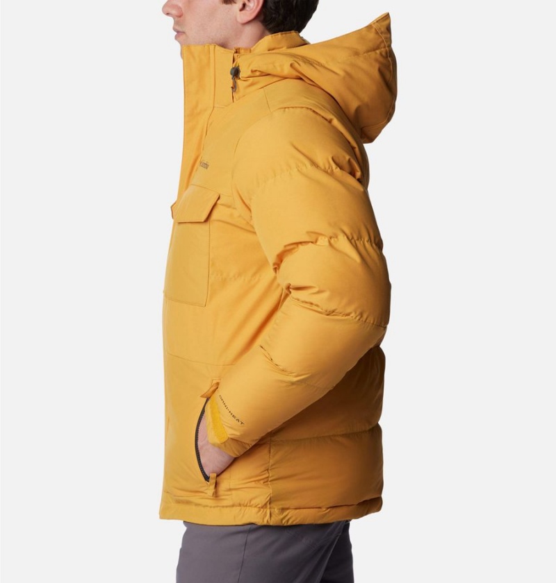 Columbia Marquam Peak Fusion Insulated Men's Puffer Jacket Yellow | LBHKNJ-326