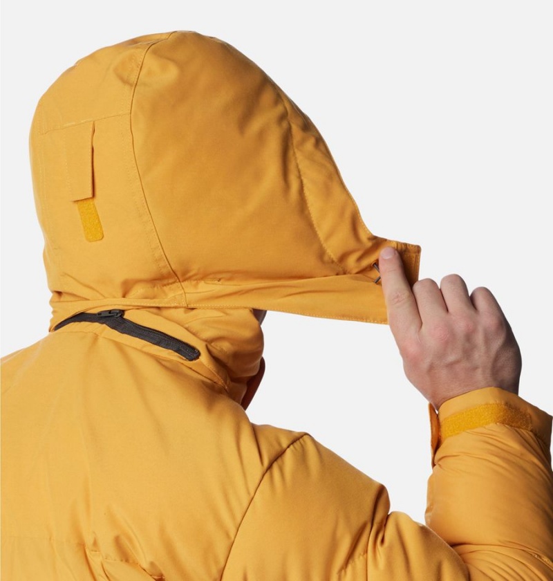 Columbia Marquam Peak Fusion Insulated Men's Puffer Jacket Yellow | LBHKNJ-326