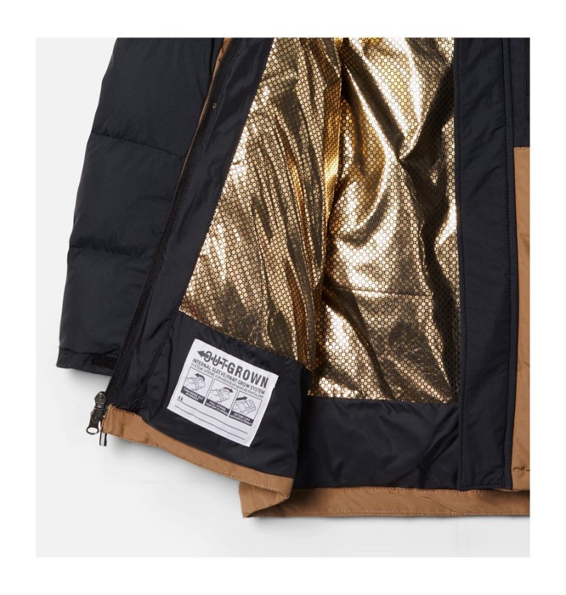 Columbia Marquam Peak Fusion Insulated Parka Kids' Jacket Brown | IUFPLE-215