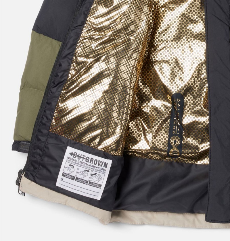 Columbia Marquam Peak Fusion Insulated Parka Kids' Jacket Khaki | VAFCZD-963