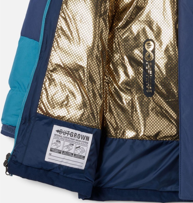 Columbia Marquam Peak Fusion Insulated Parka Kids' Jacket Navy | WLGTRZ-571