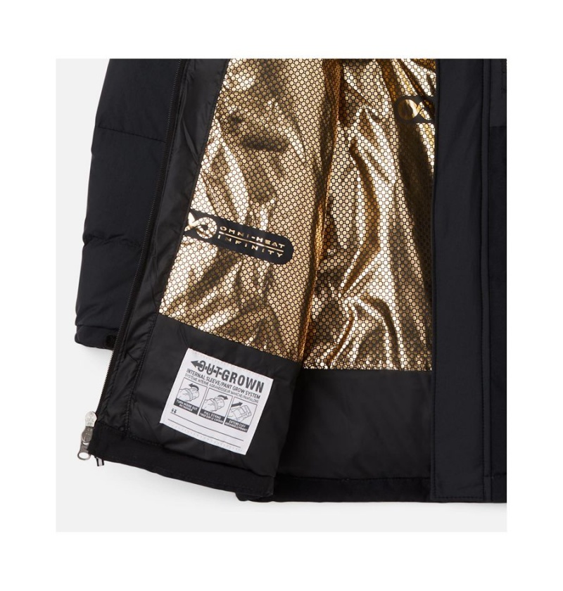 Columbia Marquam Peak Fusion Insulated Parka Kids' Jacket Black | GTNEQX-472
