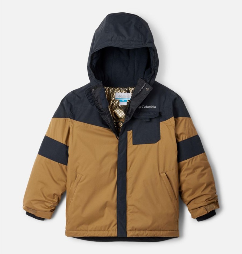 Columbia Mighty Mogul II Insulated Kids\' Jacket Brown | SRMYNK-495