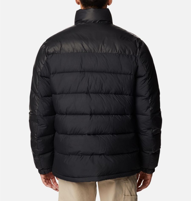 Columbia Mineral Ridge Black Dot Insulated Men's Puffer Jacket Black | LBJUKE-021