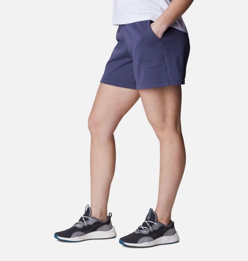 Columbia Mineral Ridge Pull On Women's Shorts Navy | ZDBOME-802