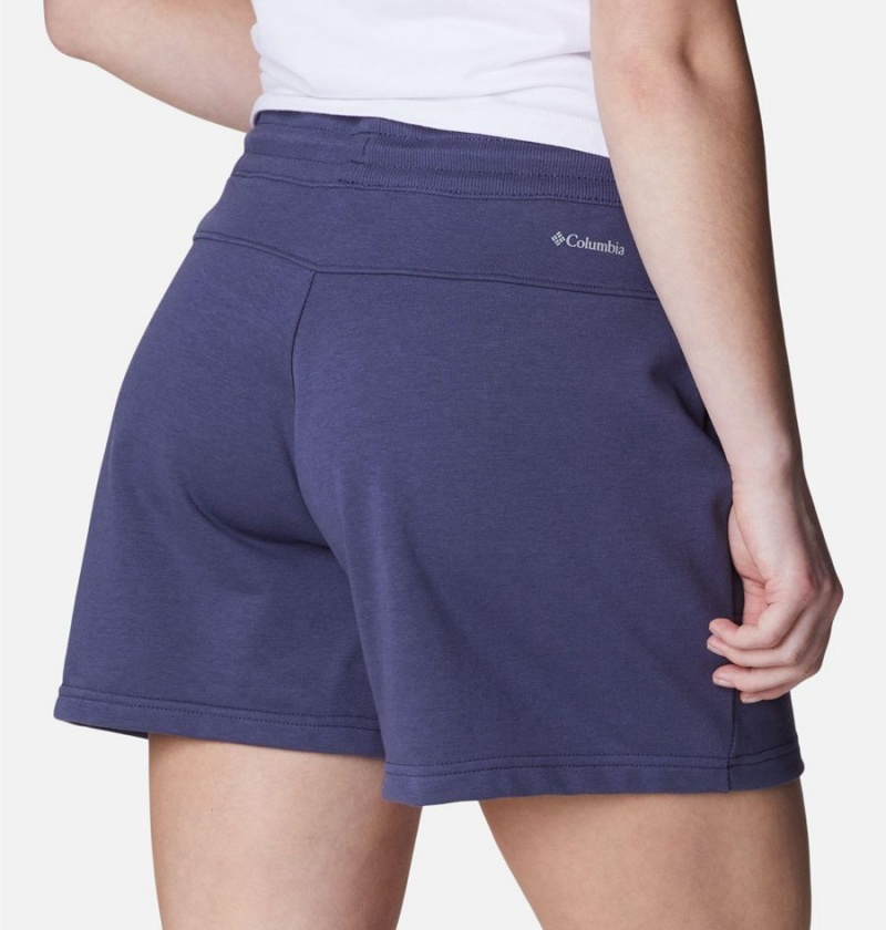 Columbia Mineral Ridge Pull On Women's Shorts Navy | ZDBOME-802