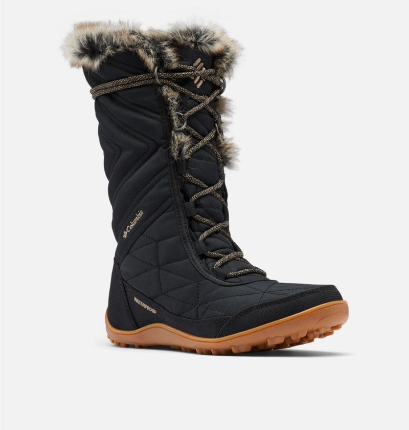 Columbia Minx Mid III Women's Boots Black | GMRQFE-728