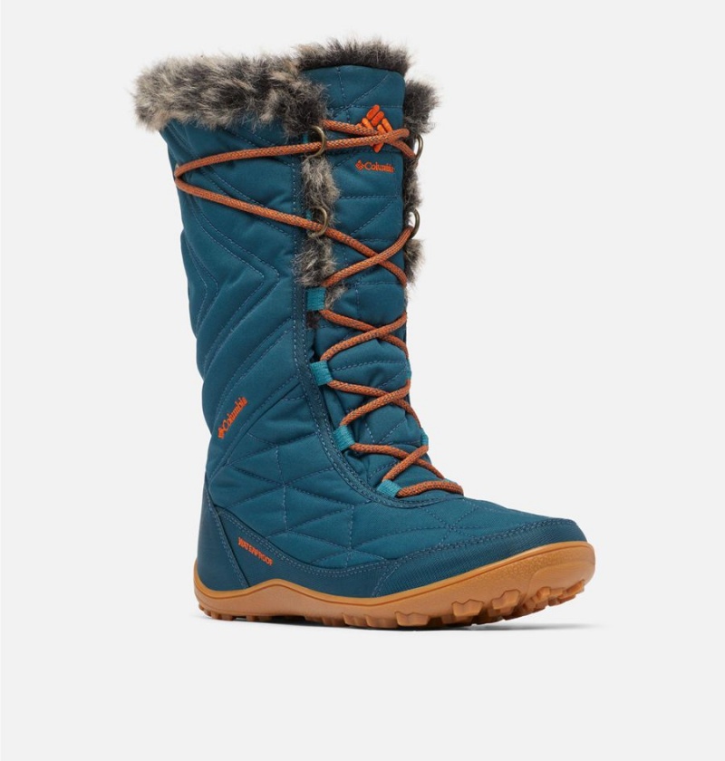 Columbia Minx Mid III Women's Boots Blue | PNOVQI-874