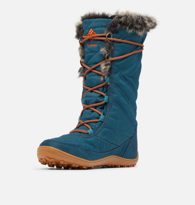 Columbia Minx Mid III Women's Boots Blue | PNOVQI-874