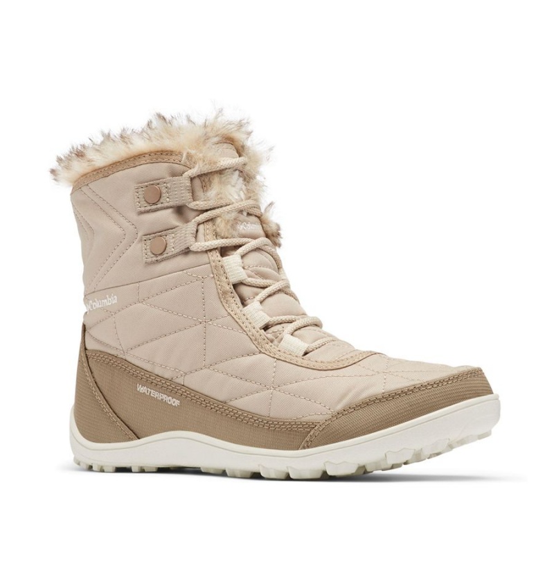 Columbia Minx Shorty III Women's Boots Beige | GSIXDC-458
