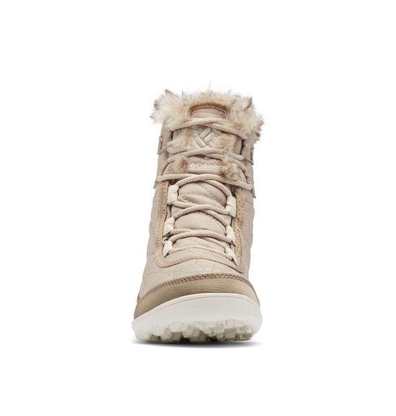 Columbia Minx Shorty III Women's Boots Beige | GSIXDC-458