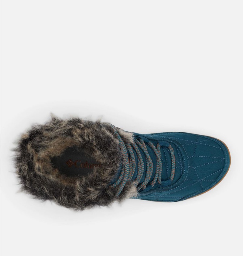 Columbia Minx Shorty III Women's Boots Blue | LEXDZR-693
