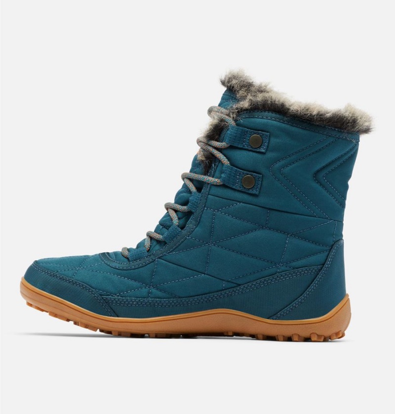 Columbia Minx Shorty III Women's Boots Blue | LEXDZR-693