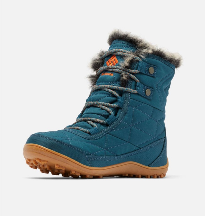 Columbia Minx Shorty III Women's Boots Blue | LEXDZR-693