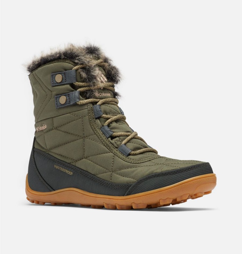 Columbia Minx Shorty III Women's Boots Green | XAZYSN-821