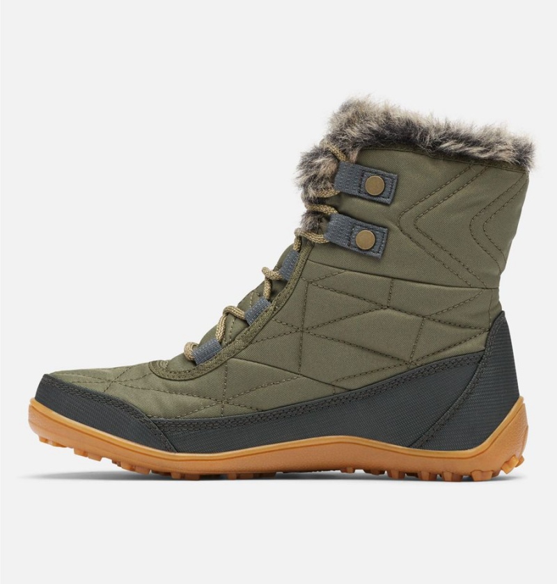 Columbia Minx Shorty III Women's Boots Green | XAZYSN-821