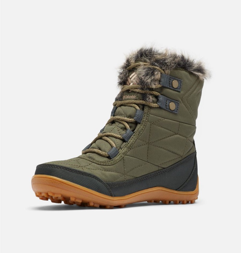 Columbia Minx Shorty III Women's Boots Green | XAZYSN-821