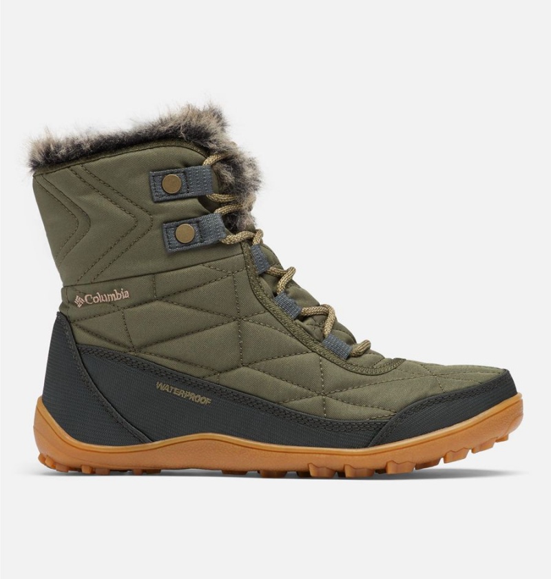 Columbia Minx Shorty III Women\'s Boots Green | XAZYSN-821