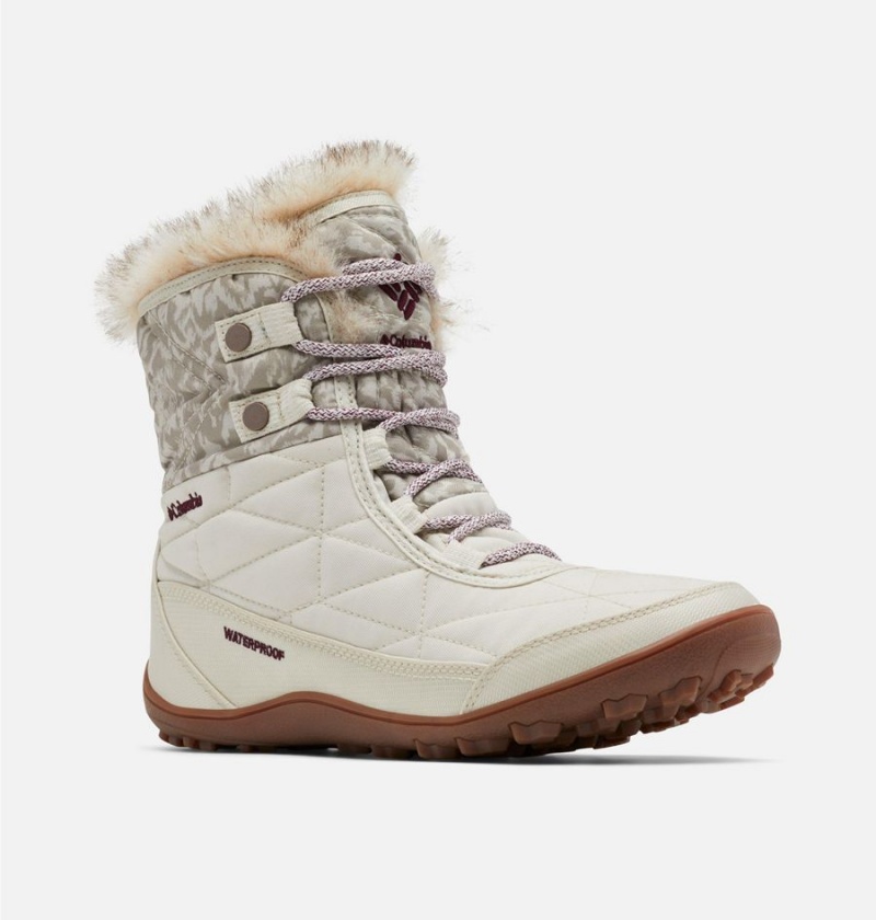 Columbia Minx Shorty III Women's Boots White | JMFAUH-901