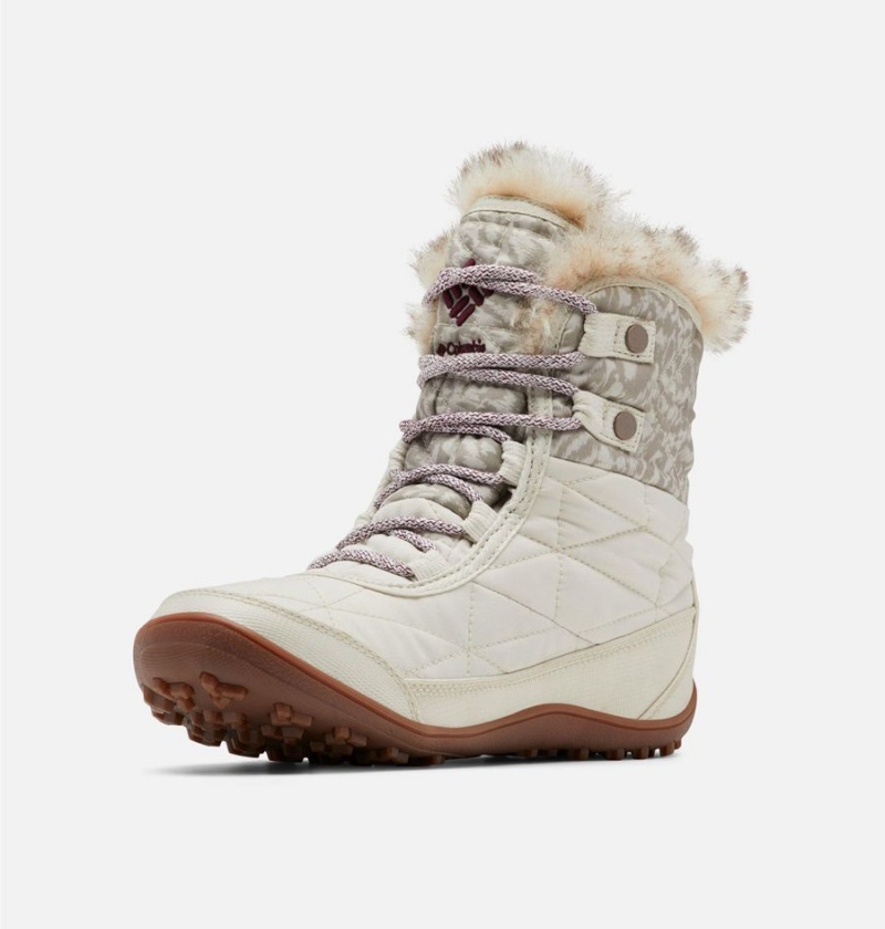 Columbia Minx Shorty III Women's Boots White | JMFAUH-901