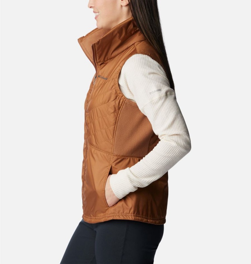 Columbia Mix It Around II Women's Vest Brown | AZCEWF-971