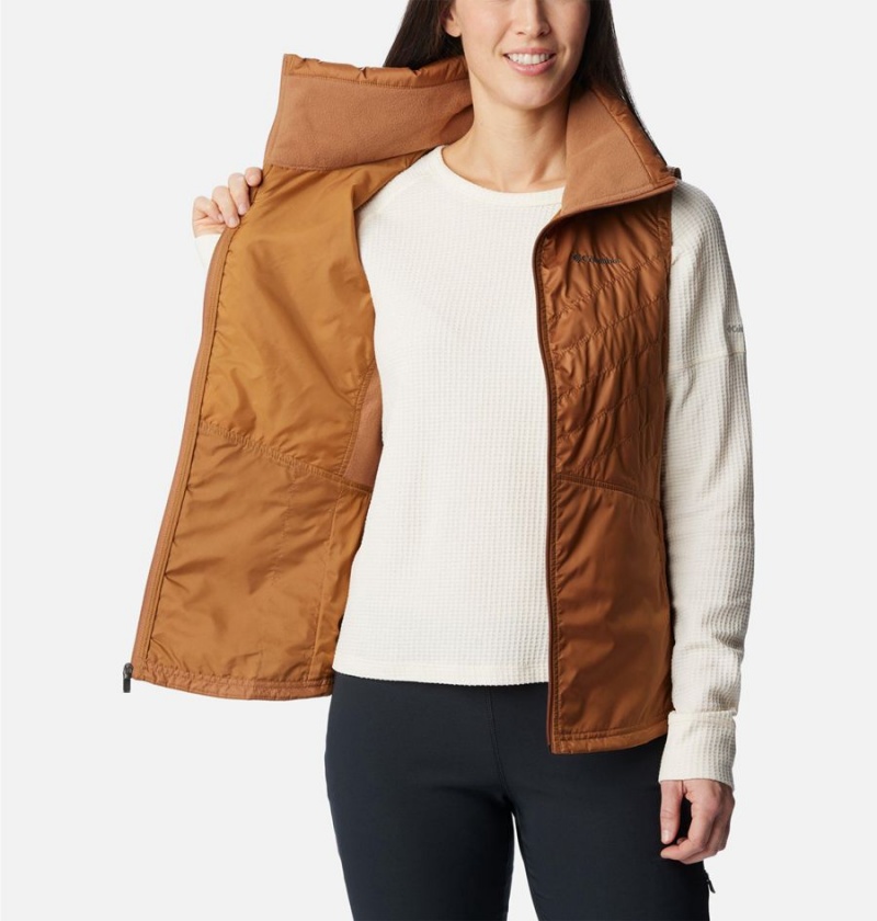 Columbia Mix It Around II Women's Vest Brown | AZCEWF-971