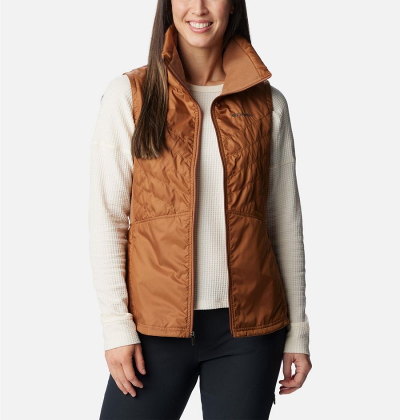 Columbia Mix It Around II Women's Vest Brown | AZCEWF-971